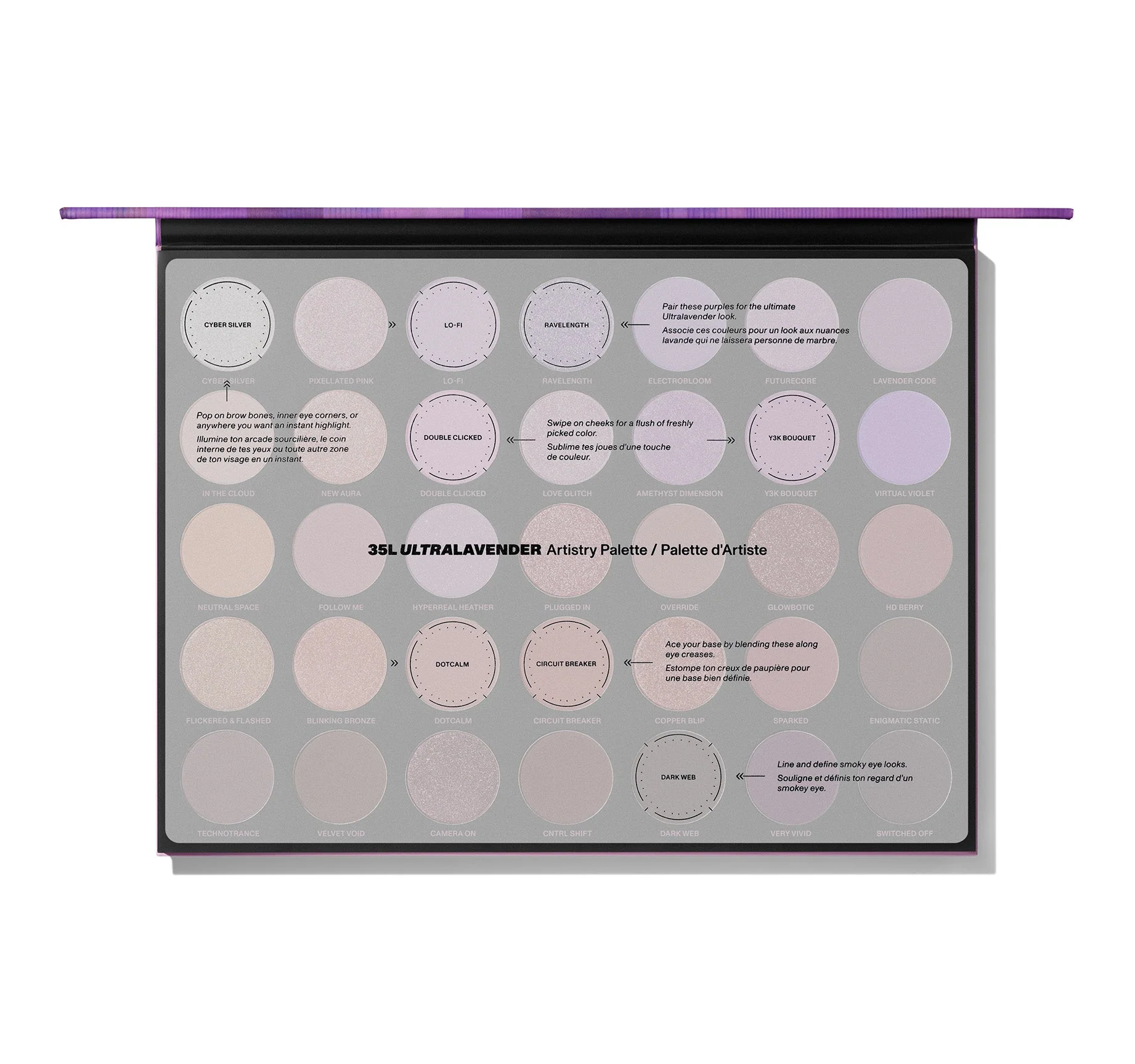 Morphe 35L Ultralavender Artistry Palette – Image 6