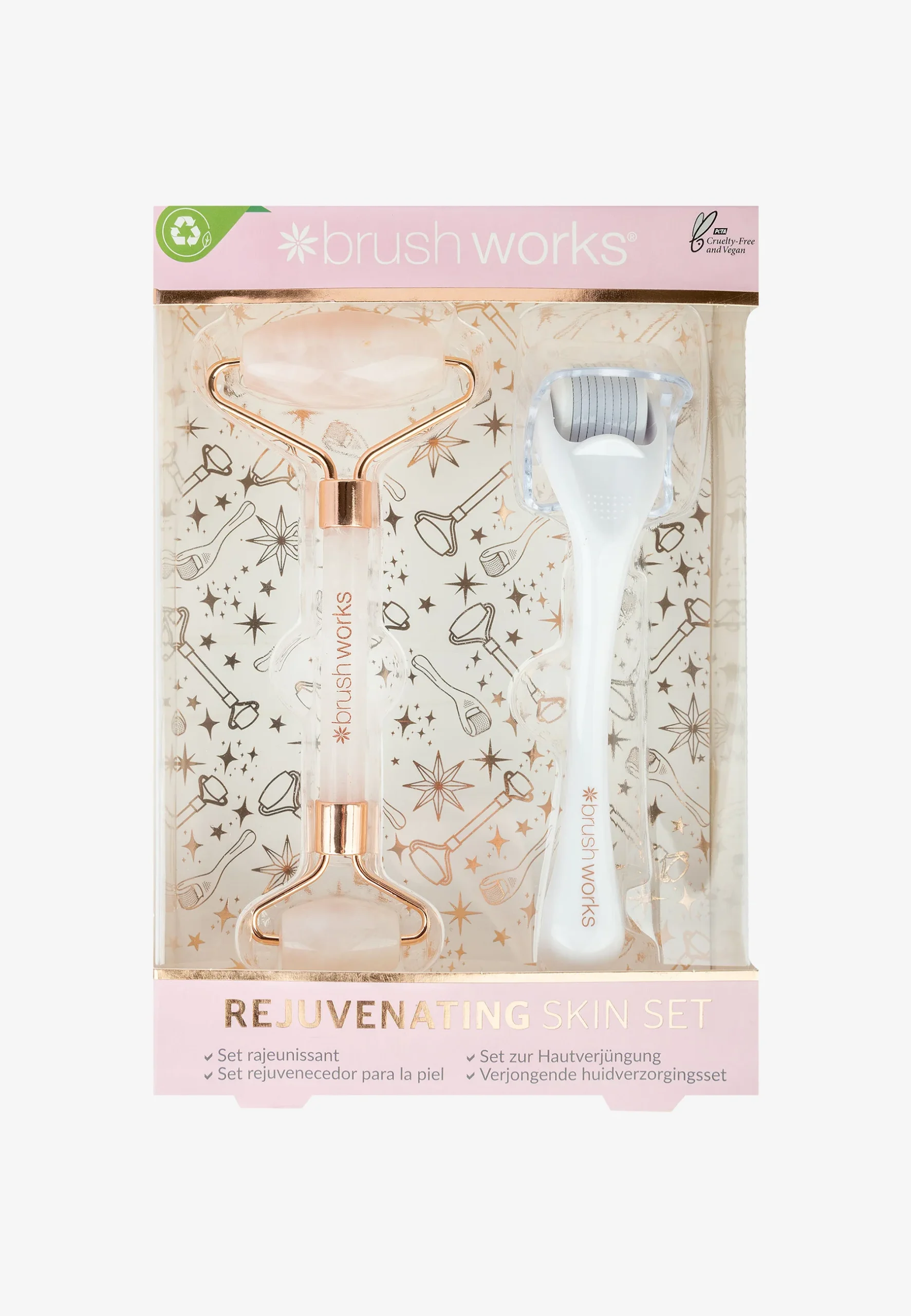 BRUSHWORKS REJUVENATING SKIN SET