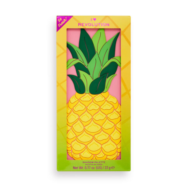 I Heart Revolution Tasty Pineapple Eyeshadow Palette – Image 4