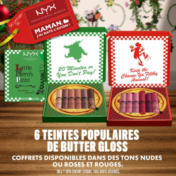 NYX COFFRET BUTTER GLOSS - ÉDITION LIMITÉE MAMAN J'AI RATÉ L'AVION – Image 2