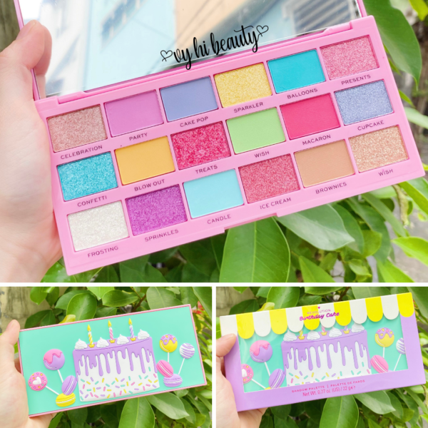 I Heart Revolution Tasty Birthday Cake Palette – Image 5