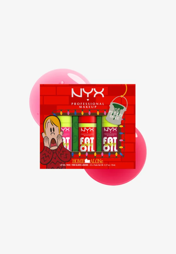 NYX Professional Makeup HOME ALONE FAT OIL LIP DRIP TRIO