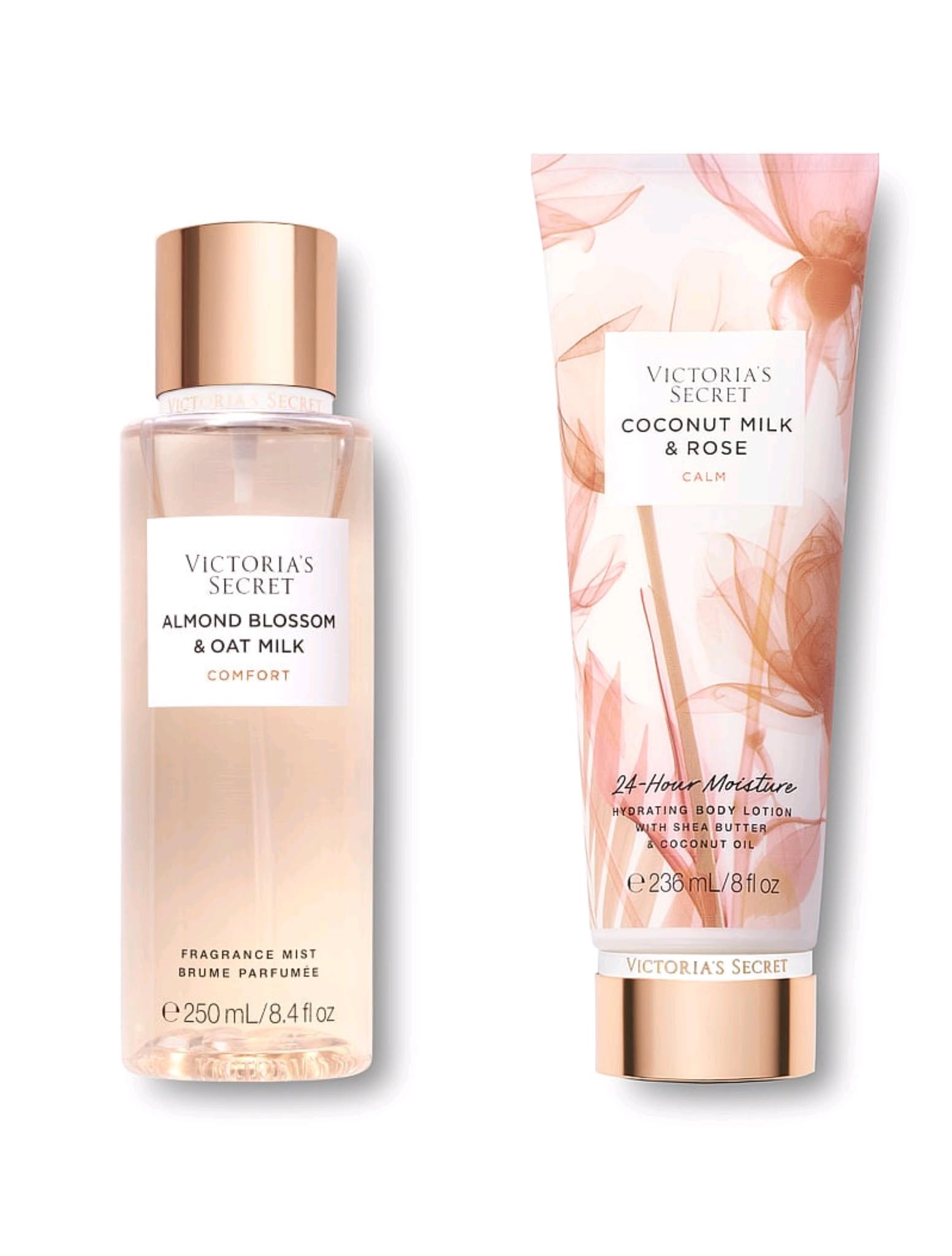 Victoria's Secret – Duo Lait Corporel & Brume "Coconut Milk & Rose"