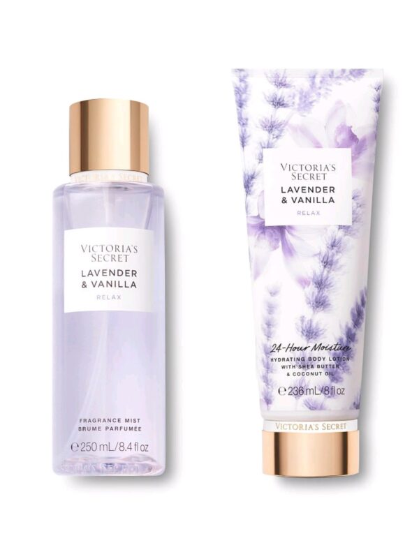 Victoria's Secret – Duo Lait Corporel & Brume "Lavender & Vanilla"