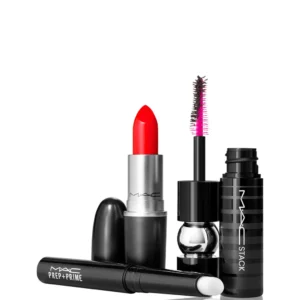 MAC LASHES TO LIPS KIT: RED