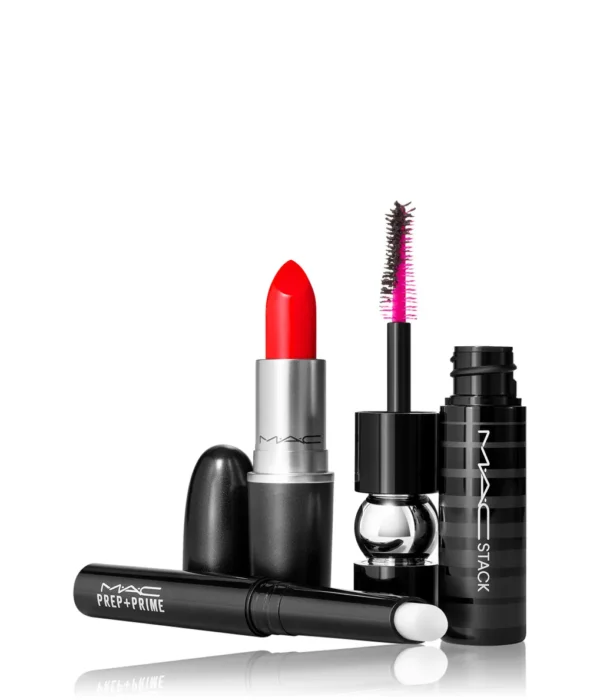 MAC LASHES TO LIPS KIT: RED