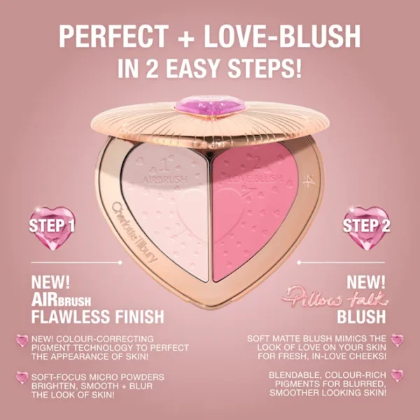 CHARLOTTE TILBURY PILLOW TALK BEAUTY SOULMATES FACE PALETTE – Image 2