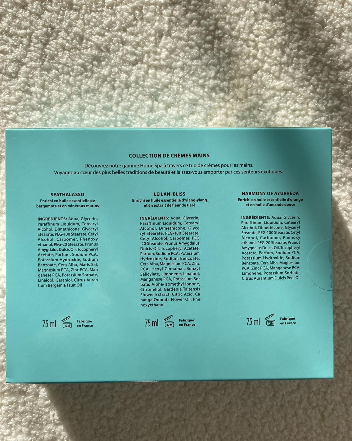 NOCIBÉ Home Spa – Collection de crèmes mains – Image 2