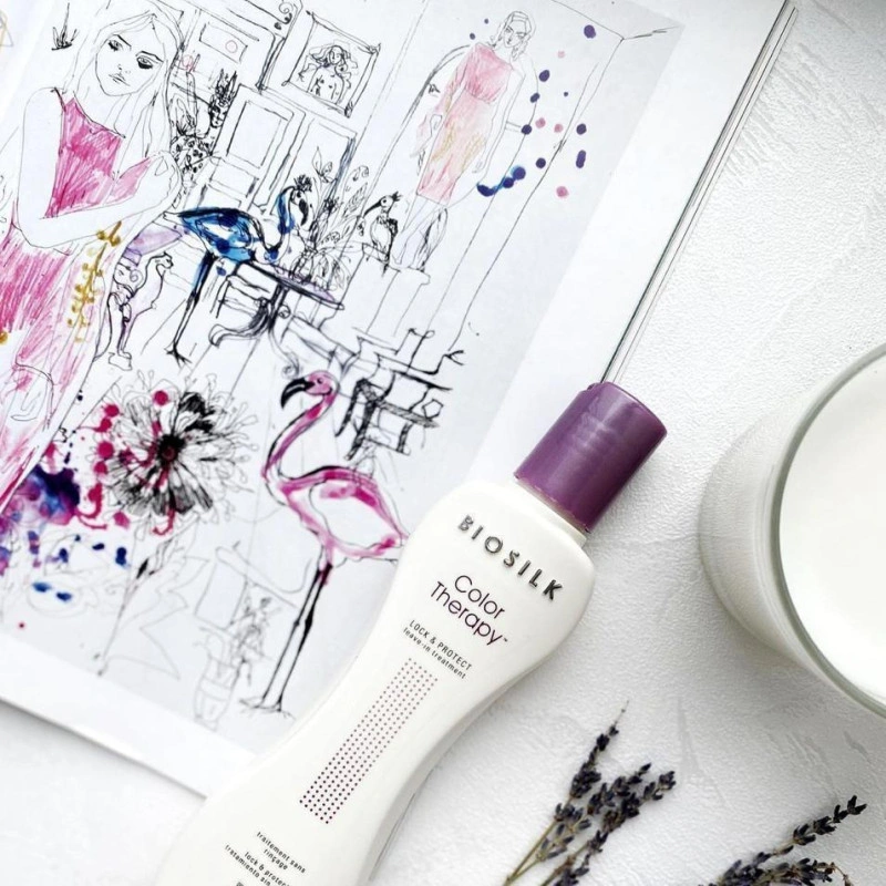 Biosilk Color Therapy Lock & Protect Leave In Treatment 167ml – Image 2