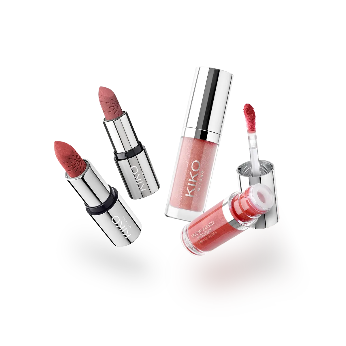 KIKO MILANO Snow-kissed Holiday Never Without You Mini Lips Gift Set – Image 3