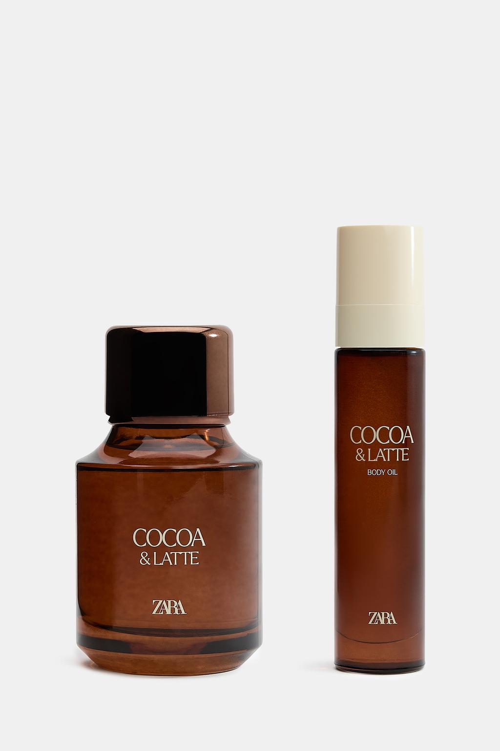 ZARA COCOA LATTE & BODY OIL 100 ML + 50 ML
