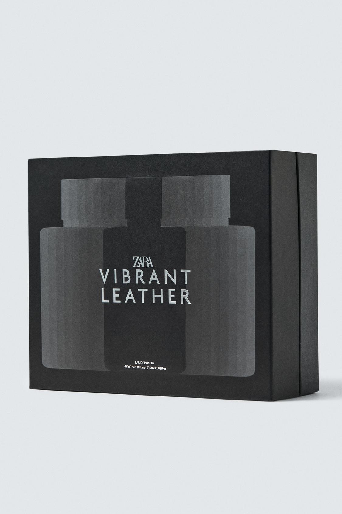 ZARA COFFRET VIBRANT LEATHER EDP 100 ML (3.4 FL.OZ) + 60 ML (2.03 O.Z) – Image 2