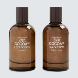 ZARA COCOA COLLECTION 01 SPIRIT + 02 INDULGENT EDP 2 X 100 ML