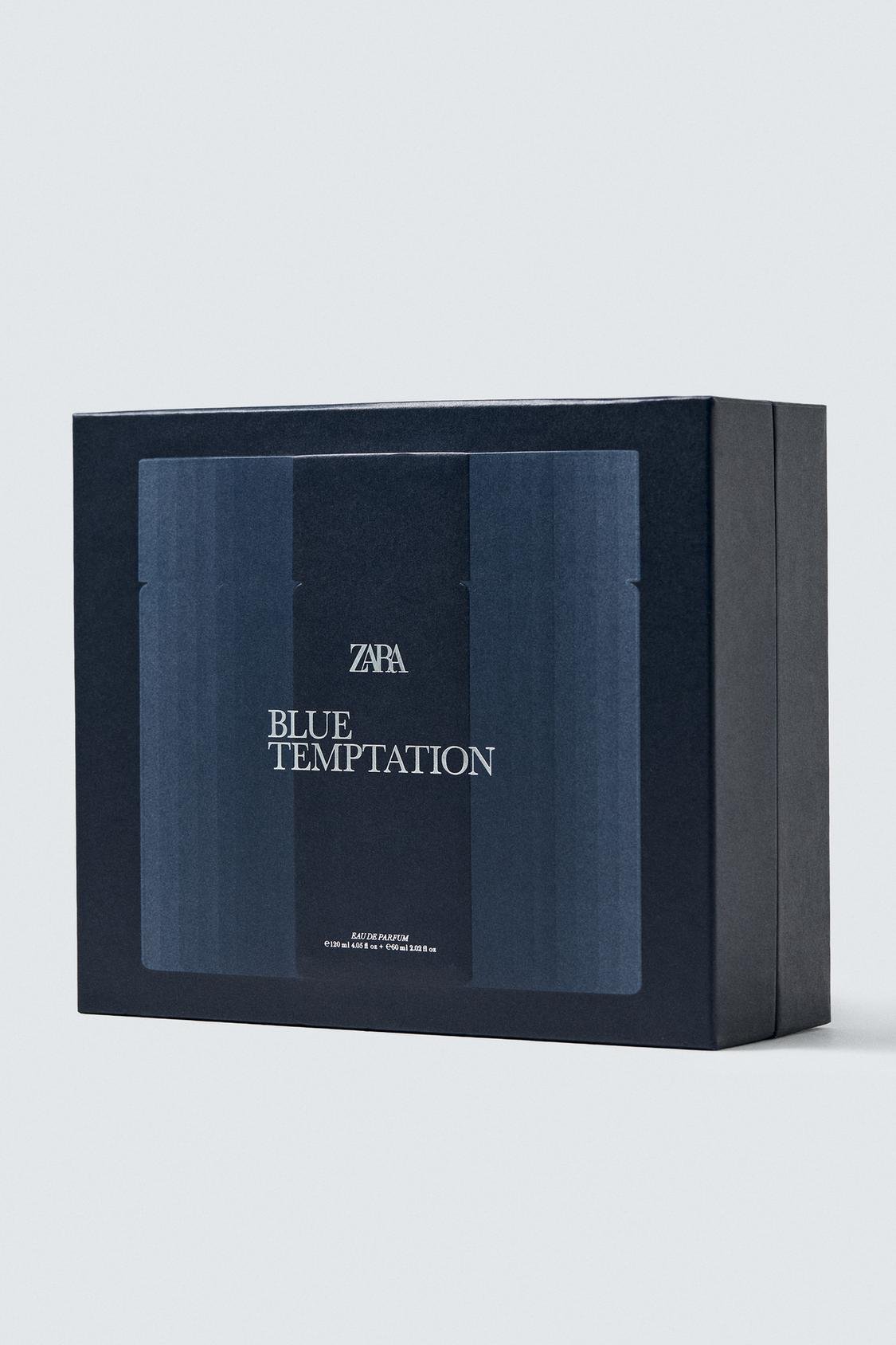 ZARA BLUE TEMPTATION EDP SET 120 ML + 60 ML – Image 2