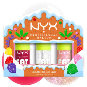 NYX Professional Coffret Trio Fat Oil Gloss - Gingerbaddies Land