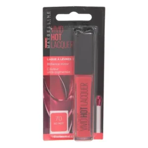 MAYBELLINE Hot Lacquer Rouge à lèvres - Rouge Orangé 70 So Hot