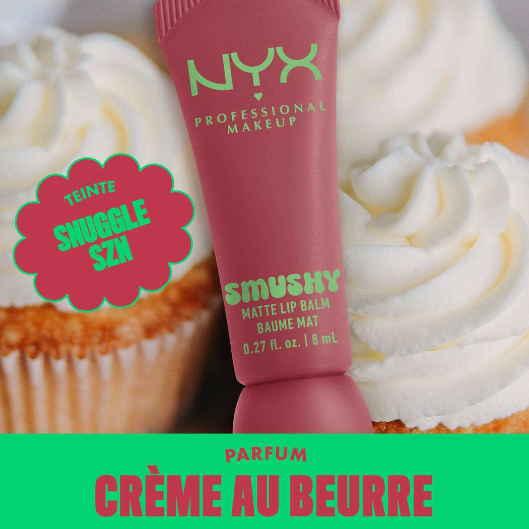 NYX Professional Makeup BAUME À LÈVRES MAT SMUSHY – Image 7