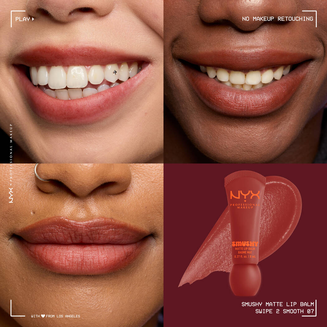 NYX Professional Makeup BAUME À LÈVRES MAT SMUSHY – Image 3