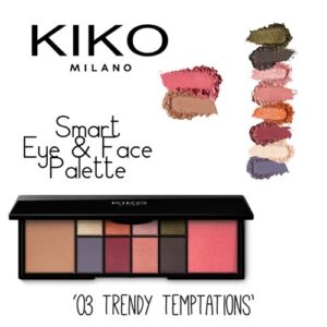 KIKO MILANO Palette Smart Eye + Visage - 03 Tempations tendance