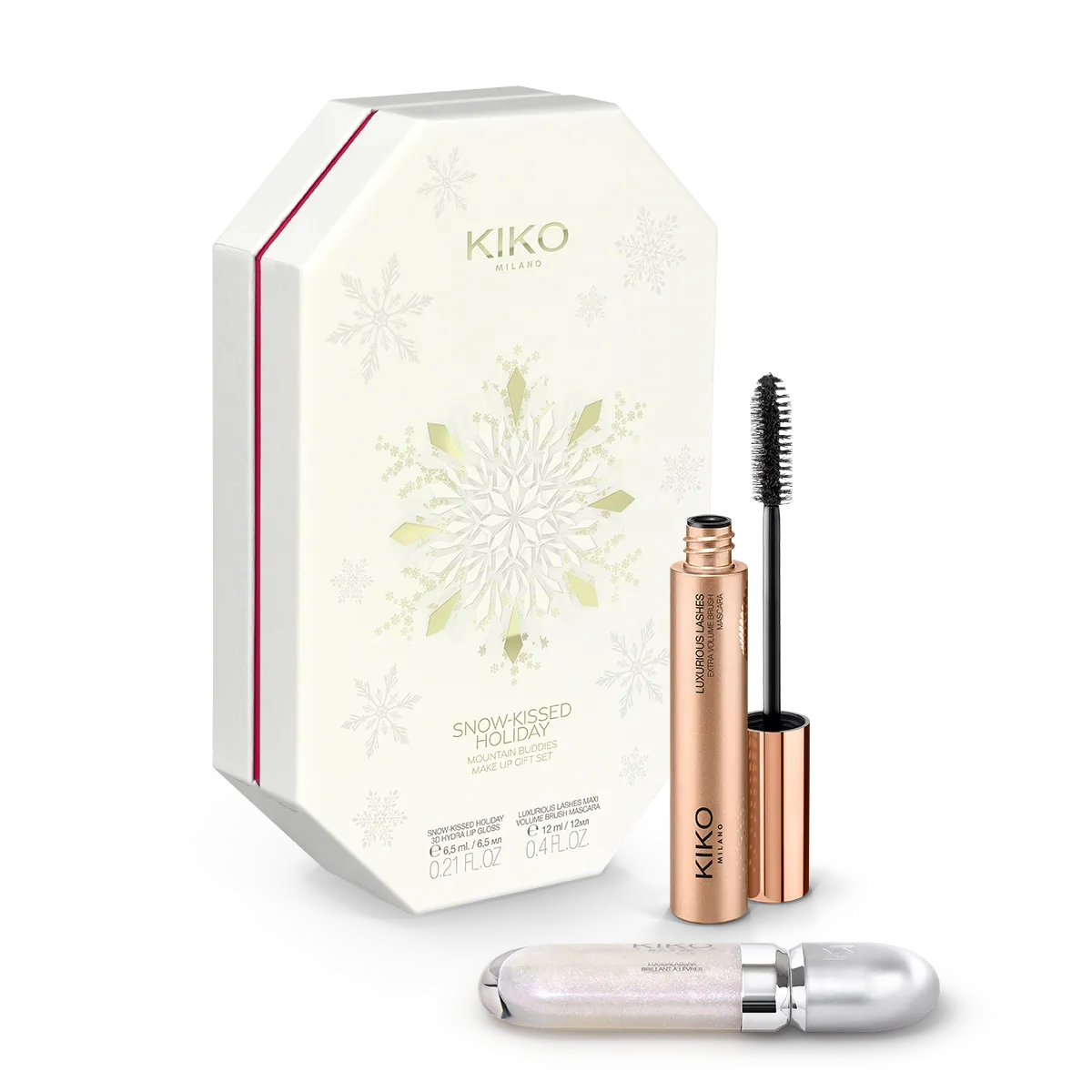 KIKO Milano snow-kissed holiday mountain buddies make up gift set