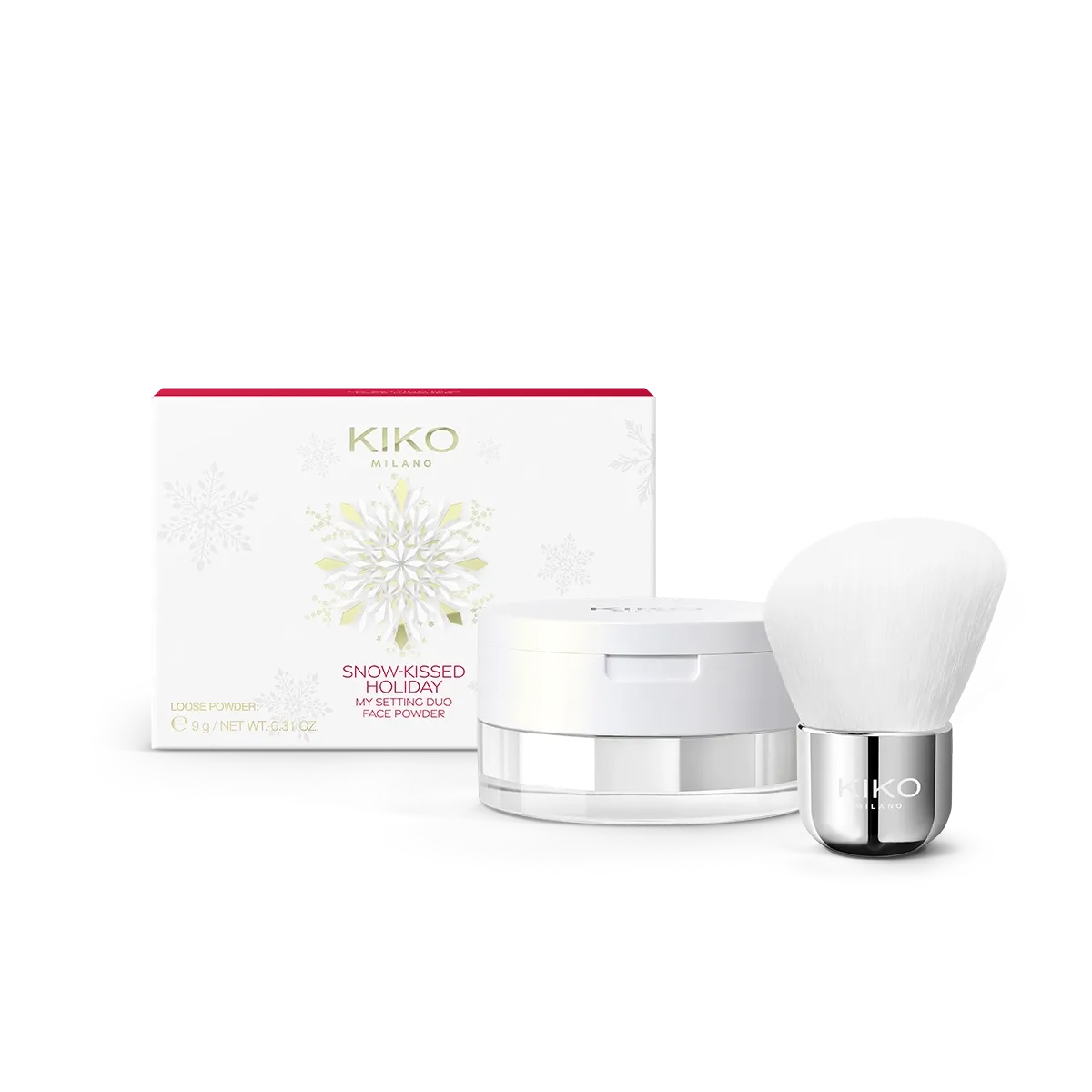 KIKO Milano Snow-Kissed Holiday my Setting duo Face Powder