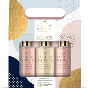 Luxury Bathing Sweet Orange & Ylang Ylang Trio of Hair and Body Mists