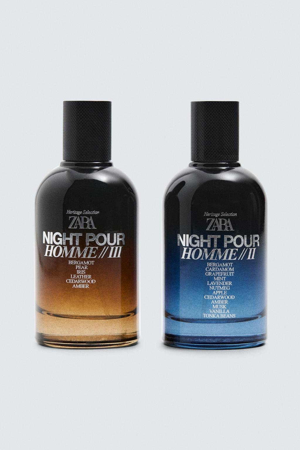 ZARA NIGHT POUR HOMME II + III EDP