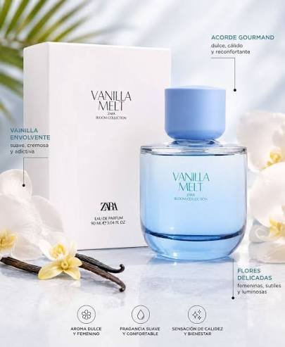 ZARA VANILLA MELT BLOOM EDP – Image 2