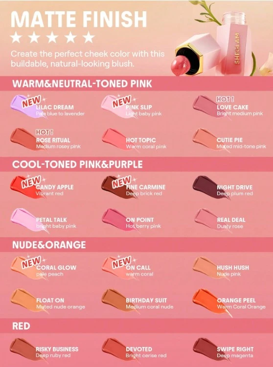 SHEGLAM Fard à Joues Liquide Color Bloom – Image 6