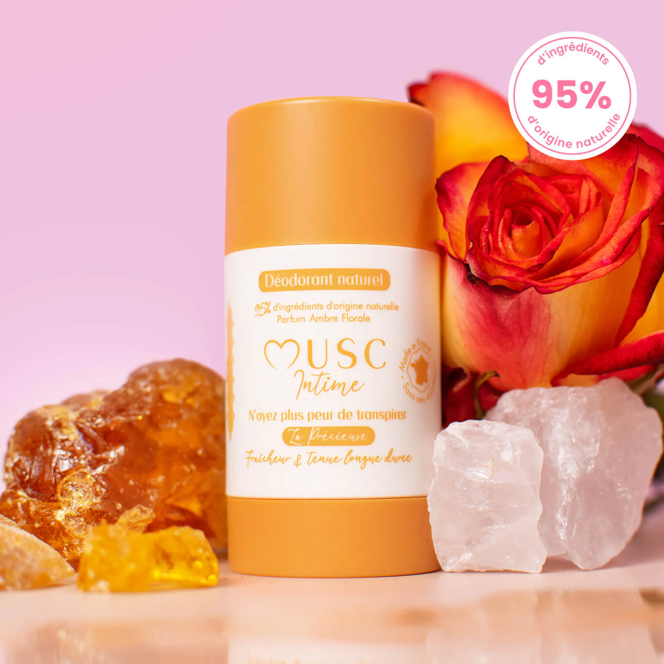 Musk Intime Déodorant Amber Flower