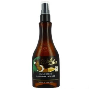 Soleil des iles Huile Sèche Bronzage intense