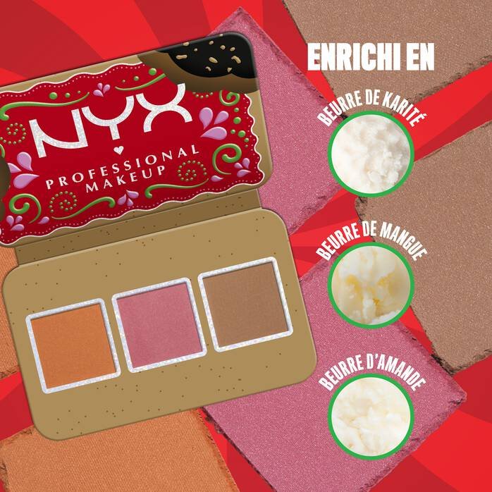 Nyx Professional Makeup Palette Buttermelt Face – Image 3