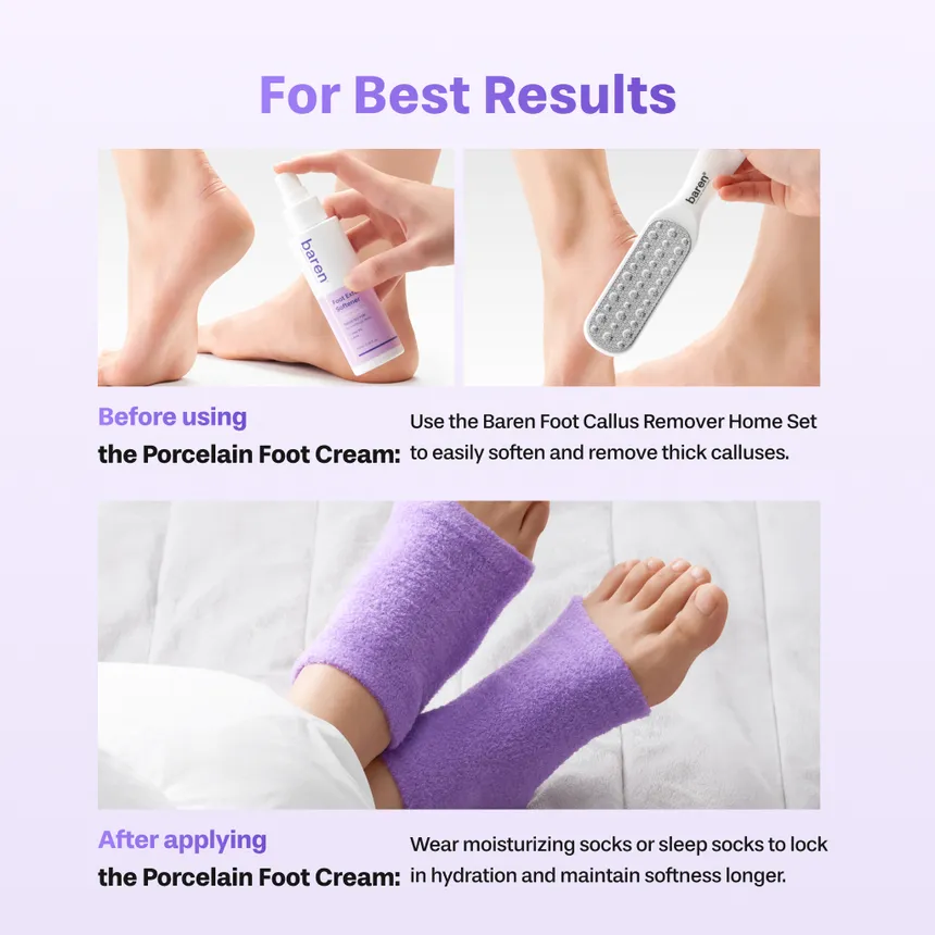 baren- Baume hydratant pour les pieds – Image 13