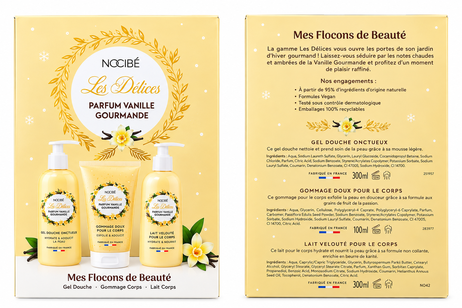 Nocibé – Coffret Les Délices Parfum Vanille Gourmande – Image 2
