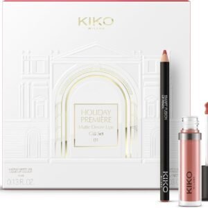 KIKO Milano Holiday Première Matte Desire Lips Gift Set 02 – Acclaimed Rose