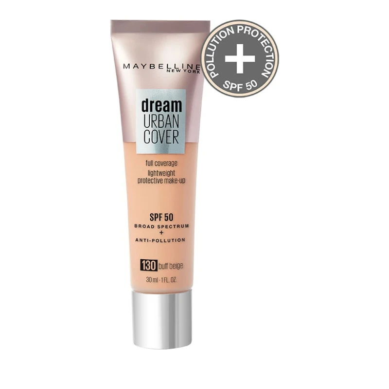 Maybelline – Fond de teint Tube Dream Urbain Cover Spf50 N°130