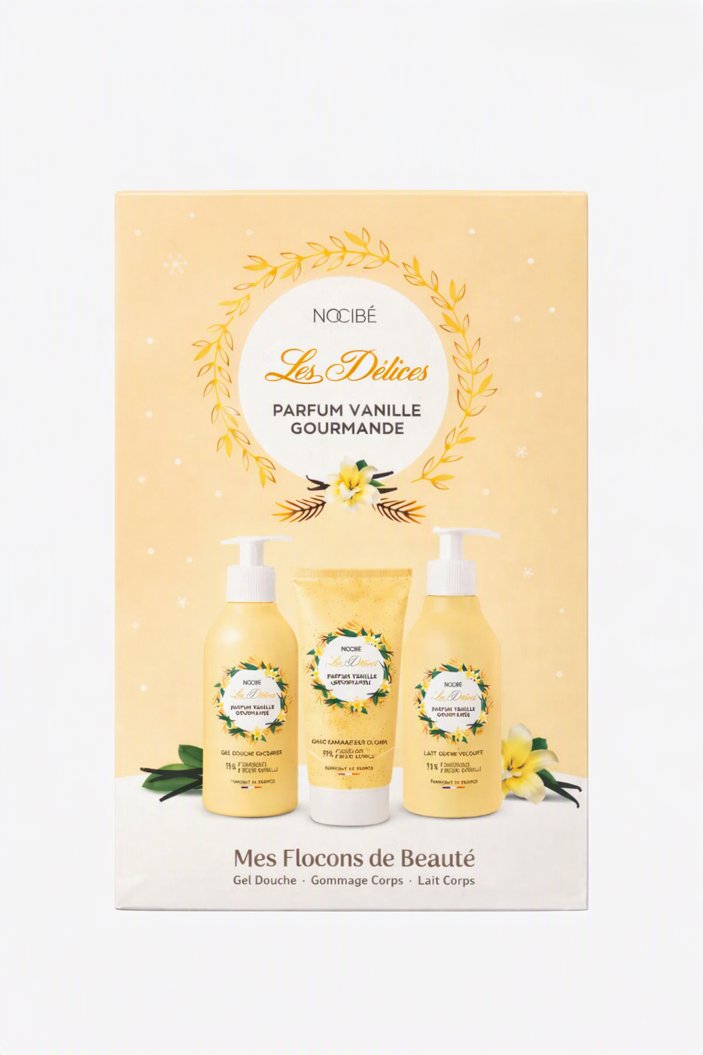 Nocibé – Coffret Les Délices Parfum Vanille Gourmande
